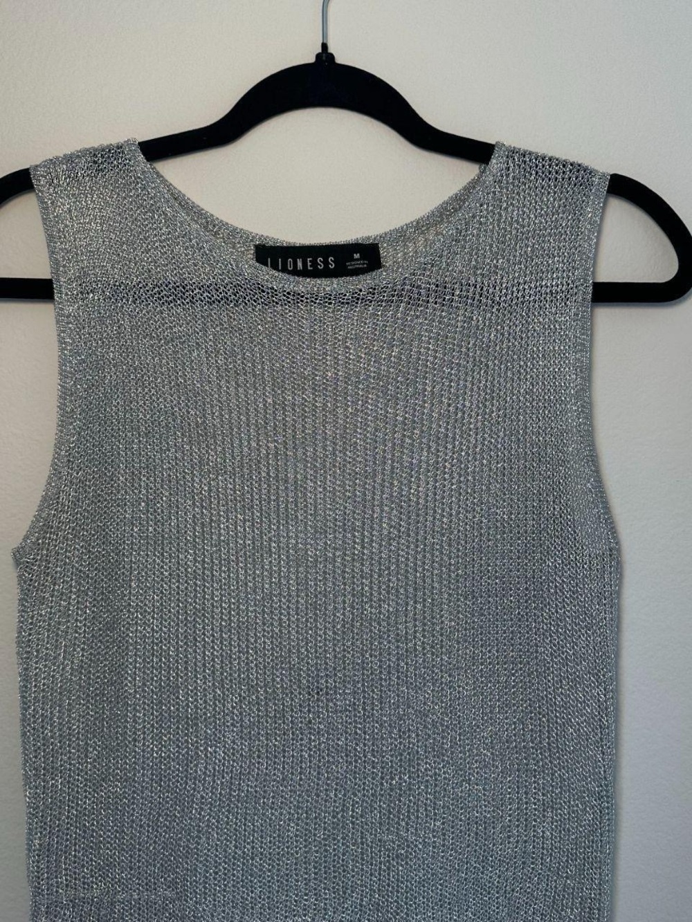 Lioness / Princess Polly Palasades Top Silver